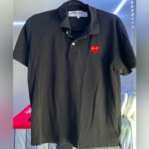 Comme des Garcons PLAY polo tee